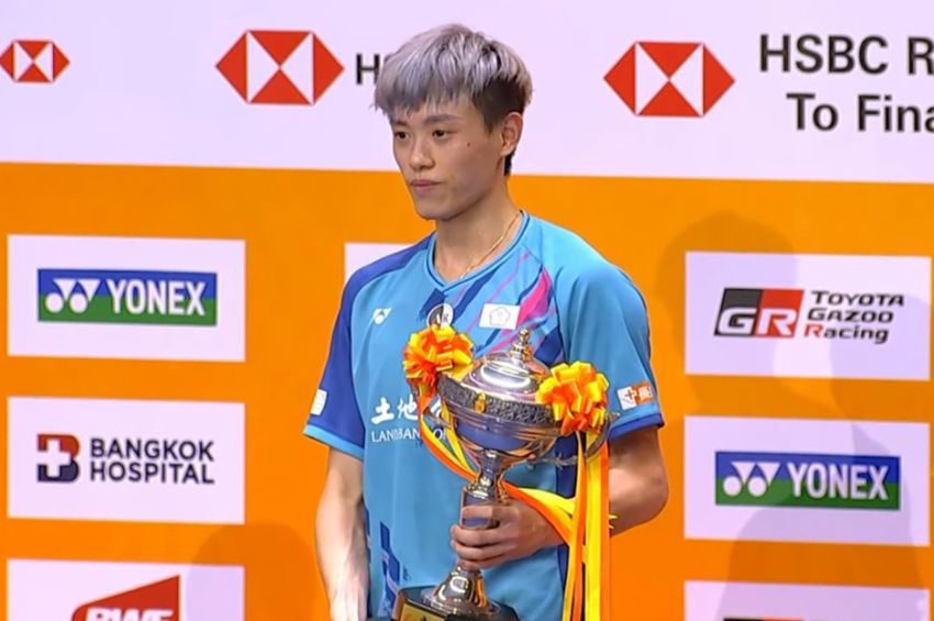 Hasil Thailand Masters 2023: Lin Chun-yi Juara usai Bekuk Ng Ka Long Angus