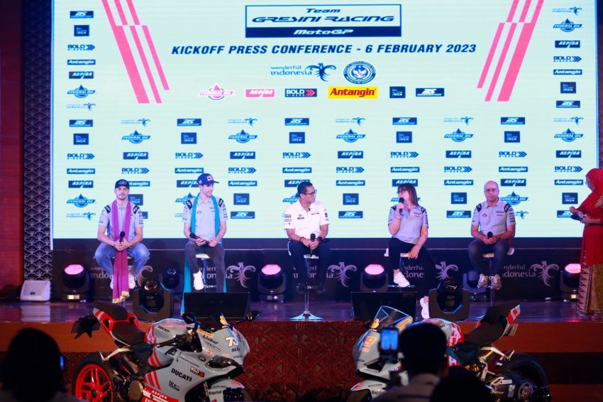 Semangat Tim Gresini Racing Bertambah Jelang MotoGP 2023