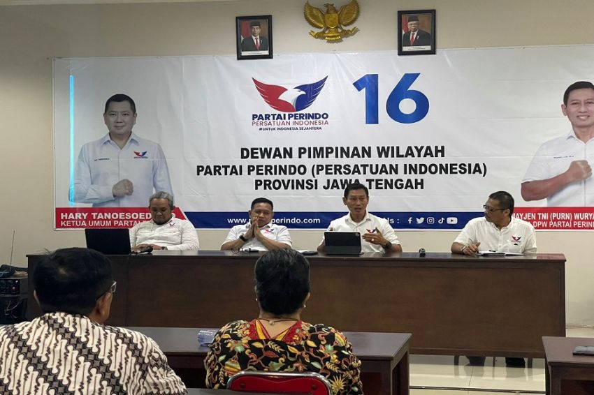 Jenderal Bintang 2 Purnawirawan Ajak Bacaleg Partai Perindo Bangun Soliditas