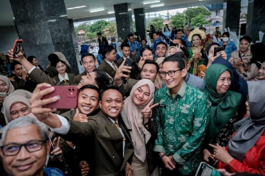 Kunjungi Poltekpar Makassar, Sandiaga: Pembangunan Gedung Kuliah Terpadu Pacu SDM Parekraf Unggul
