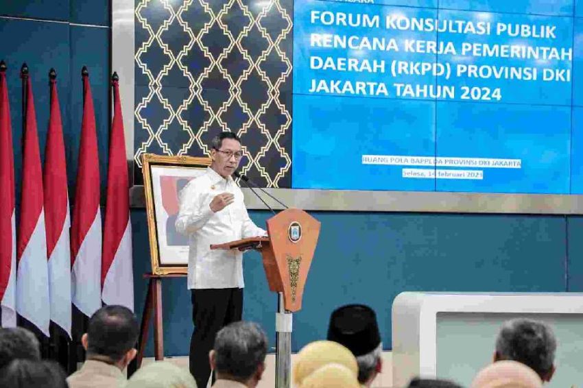 Heru Sebut Pembangunan Jakarta Tahun 2024 Fokus Peningkatan Ketahanan Kota