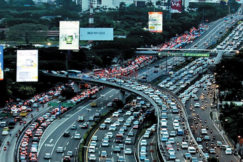 Dishub DKI Sebut Penyebab Kemacetan di Jakarta karena Pembangunan LRT hingga Tol HBR