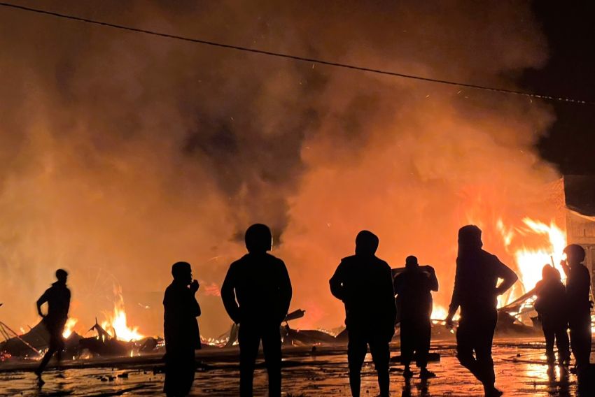 6 Rumah Warga Aceh Hangus Terbakar, Mobil PMK Berjibaku Jinakkan Api
