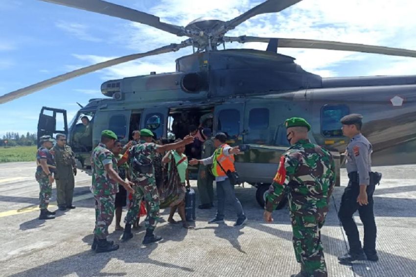 Jenderal Kopassus Brigjen TNI JO Sembiring Evakuasi Warga Kampung Alama Nduga