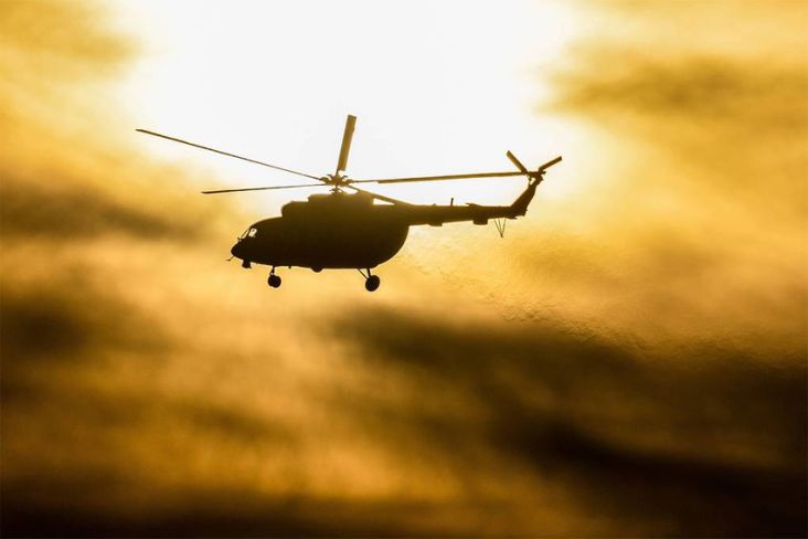 Helikopter Dinaiki Kapolda Jatim Irjen Pol Toni Harmanto Mendarat Darurat di Tulungagung