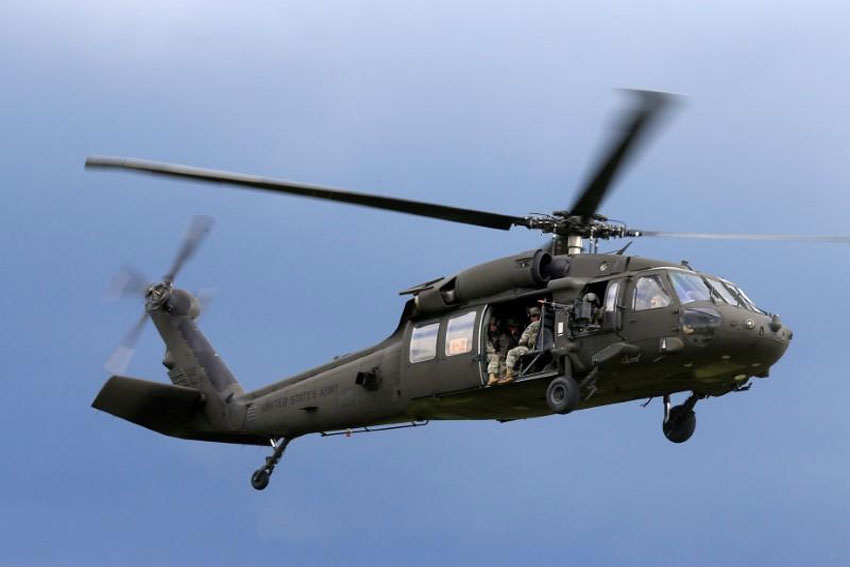 US UH-60 Black Hawk specifications grounded at Ukrainian Army Base - Ruetir