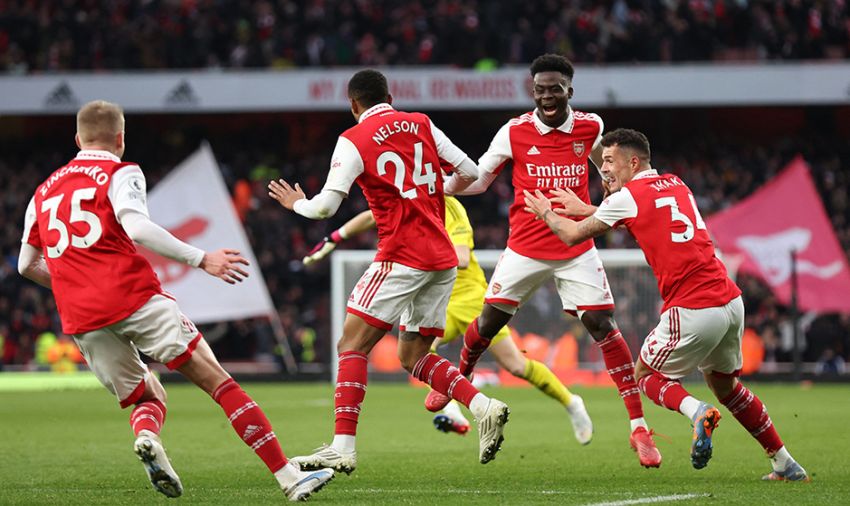 Hasil Arsenal vs Bournemouth: Menang Dramatis, Meriam London Nyaman di Puncak Klasemen