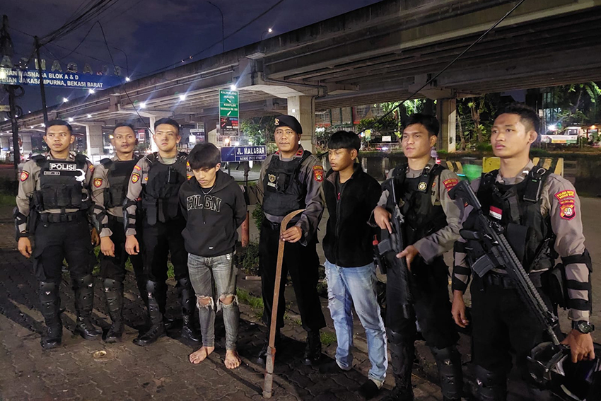 Tawuran di Tol Becakayu Kalimalang, 2 Remaja Ditangkap