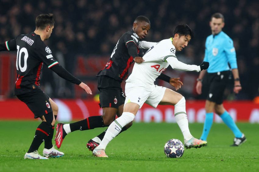 Tottenham Hotspur vs AC Milan: Ditunda 10 Menit, Babak I Imbang 0-0