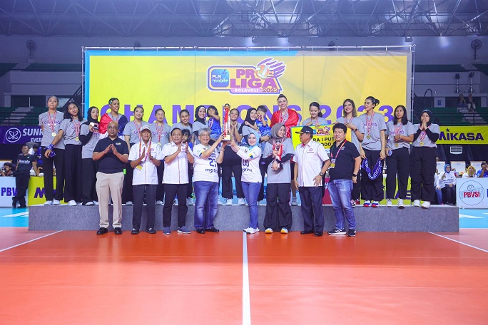 Pertahankan Gelar Juara, Bandung bjb Tandamata Juara Proliga 2023