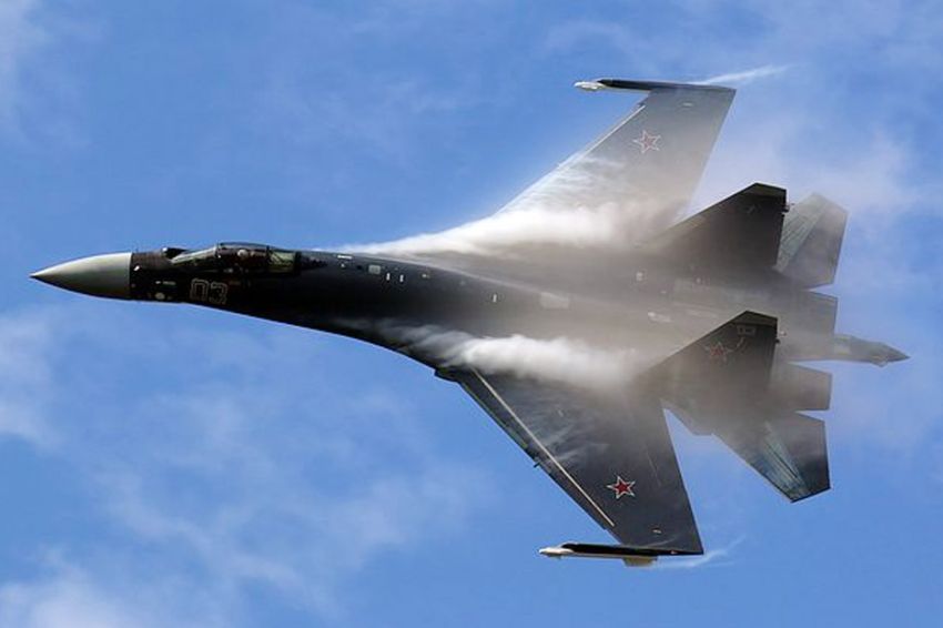 AS Sangkal Pesawat Pembomnya Dicegat Jet Tempur Su-35 Rusia