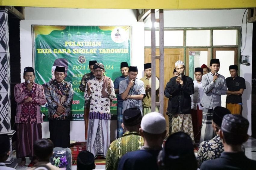 Sambut Ramadan, GGN Jatim Gelar Tata Cara Salat Tarawih di Mojokerto