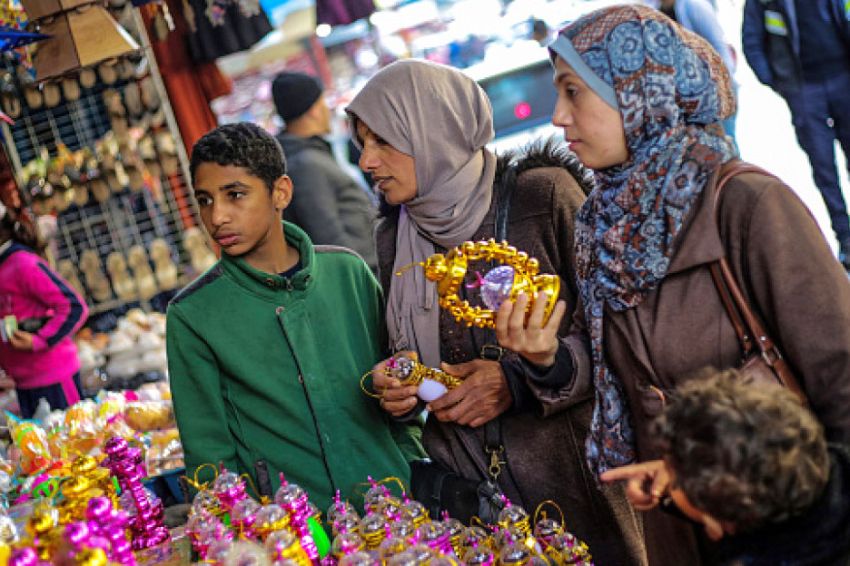 Gembiranya Warga Gaza Menyambut Ramadan di Bawah Bayang-bayang Perang