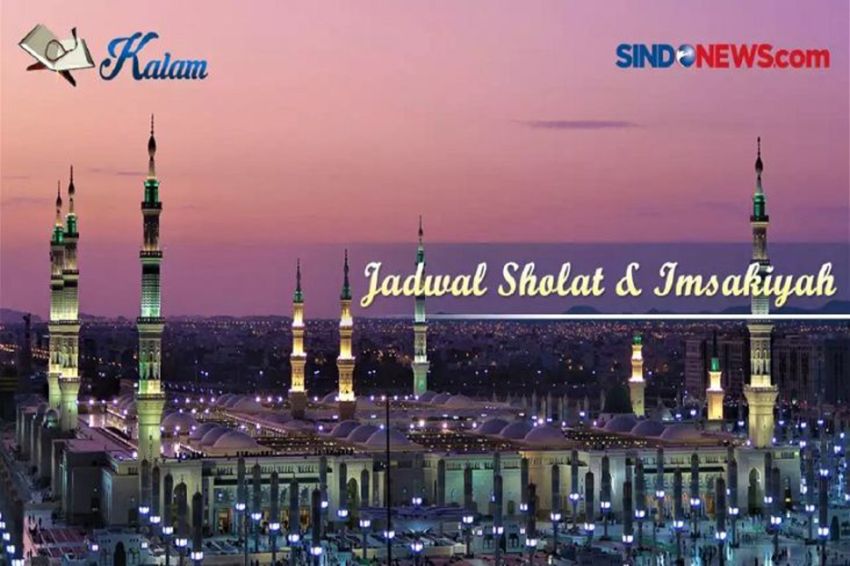 Jadwal Imsakiyah Kota Medan Rabu 29 Maret 2023/7 Ramadan 1444 Hijriyah