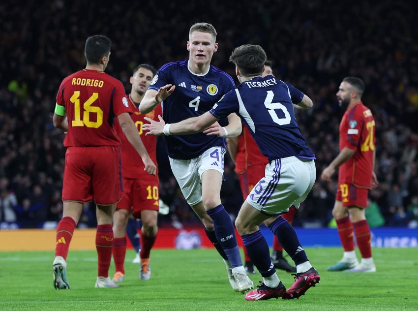 Hasil Kualifikasi Piala Eropa 2024 Skotlandia vs Spanyol: Negeri Matador Tersungkur