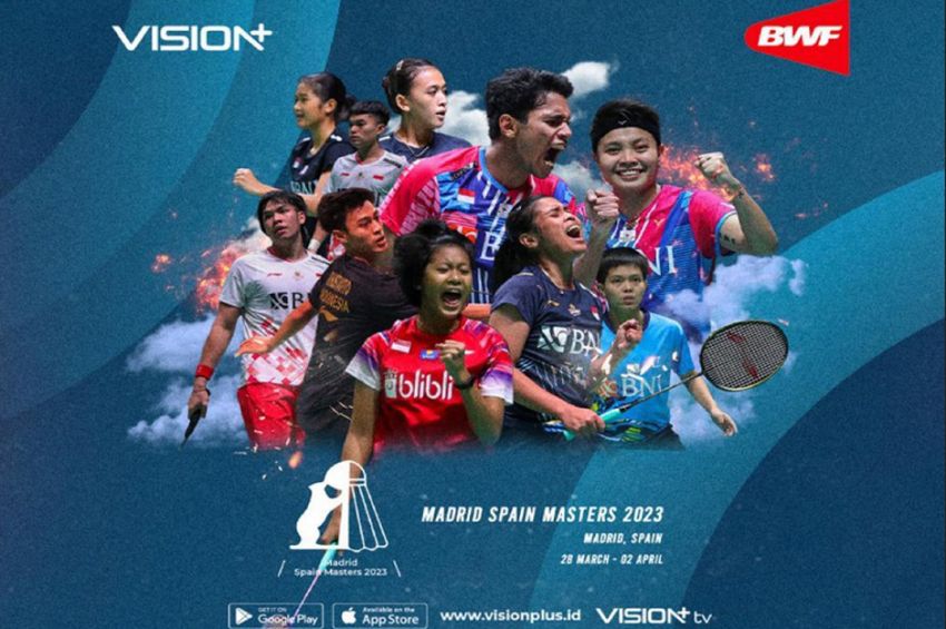 Ready to Champion, Watch BWF Madrid Spain Masters 2023 on