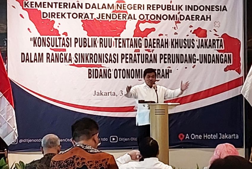 Kemendagri dan Pemprov DKI Mulai Garap RUU Daerah Khusus Jakarta