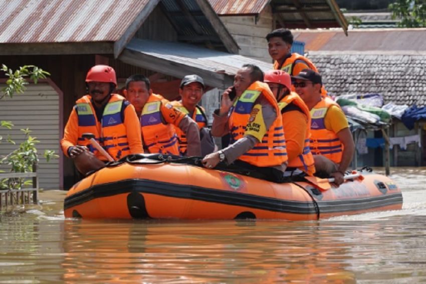 Banjir Bandang Terjang Kapuas, 3.686 Rumah Warga Terendam
