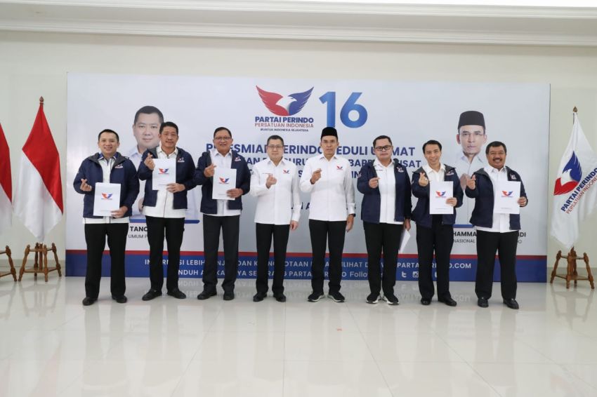 HT Lantik 6 Pengurus Baru DPP Partai Perindo