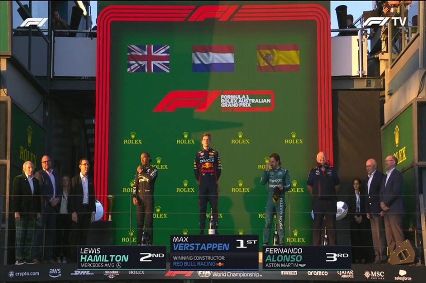 Max Verstappen Menangi Balapan Penuh Drama di Formula 1 GP Australia 2023