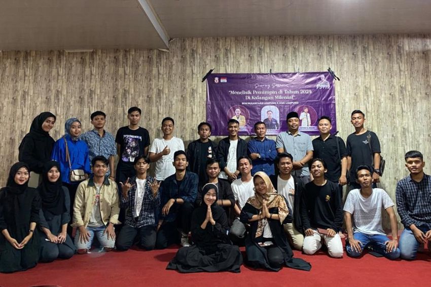 Bahas Pemimpin 2024, GMC Sharing Session Bareng Mahasiswa Lampung