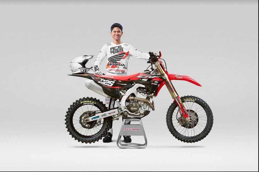 Delvintor Alfarizi Siap Ukir Sejarah di GP Motocross 2023