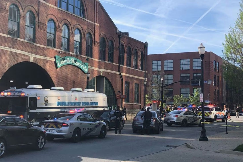 Baku Tembak di Bank Kota Louisville, 5 Orang Tewas