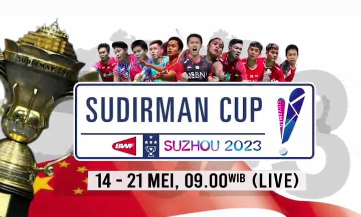 Sudirman Cup 2023 schedule, watch live on iNews!