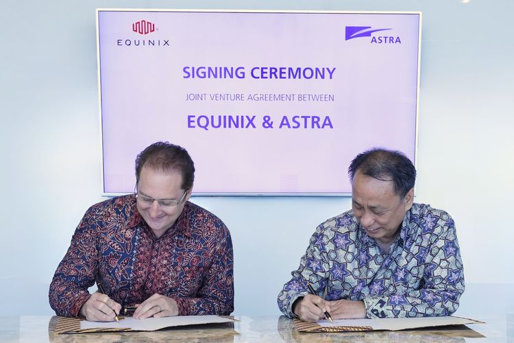 Equinix dan Astra Bentuk Usaha Patungan Dukung Transformasi Digital di Indonesia