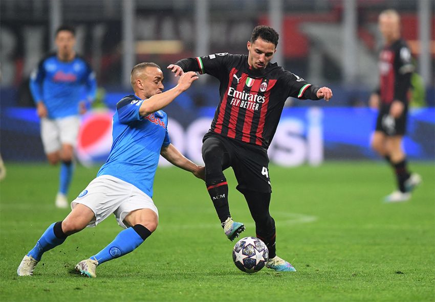 Hasil Liga Champions: AC Milan Kalahkan Napoli Berkat Gol Ismael Bennacer