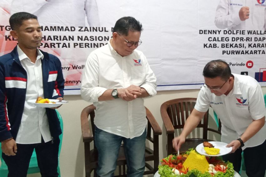 Caleg DPR RI Partai Perindo Resmikan Rumah Pemenangan di Cikarang Bekasi