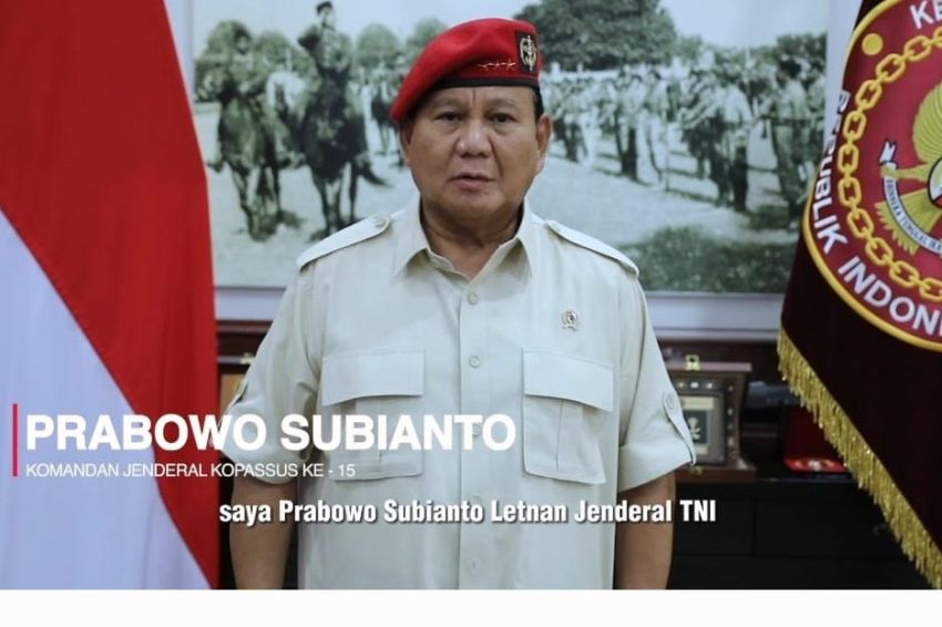 Pesan Prabowo di HUT ke-71 Kopassus: Tetap Siap, Setia, dan Berani Jaga Indonesia