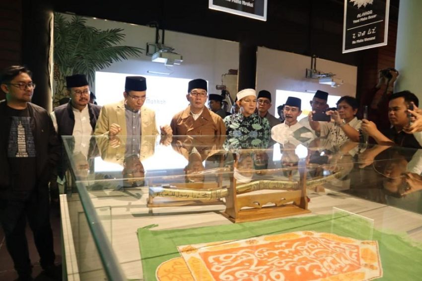 Kelilingi Indahnya Masjid Al Jabbar, Ridwan Kamil: Untuk Pak TGB, Saya Jadi Guide