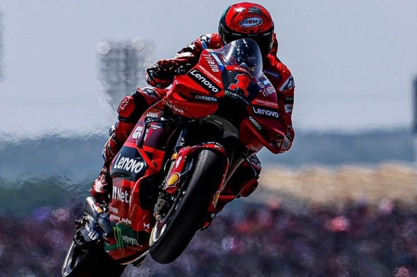 Hasil Pemanasan MotoGP Amerika Serikat 2023: Bagnaia Ungguli Quartararo