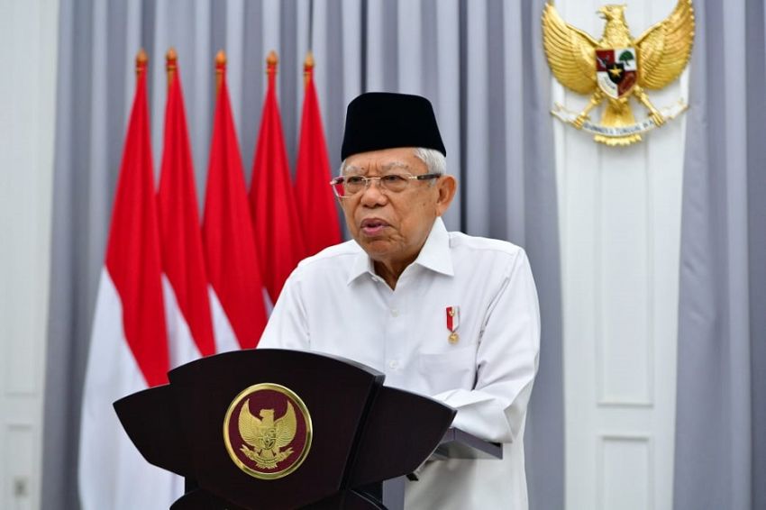 Lebaran 2023, Wapres Ma’ruf Amin Salat Id di Masjid Istiqlal Jakarta