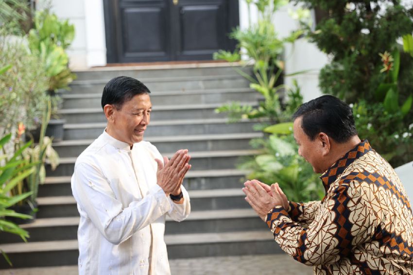 Wiranto Sebut 3 Kriteria Pemimpin yang Ada pada Diri Prabowo