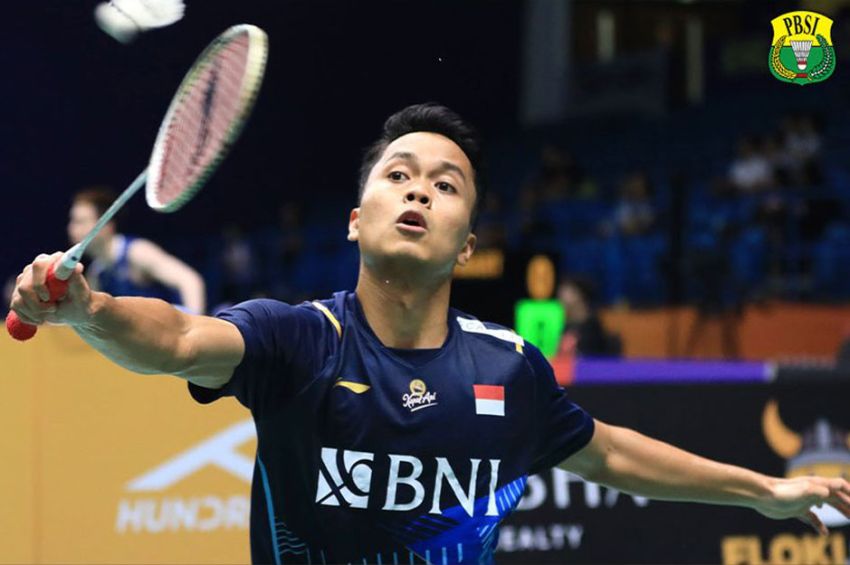 Hasil Badminton Asia Championships 2023: Anthony Tantang Peringkat 12 Dunia di Babak 16 Besar