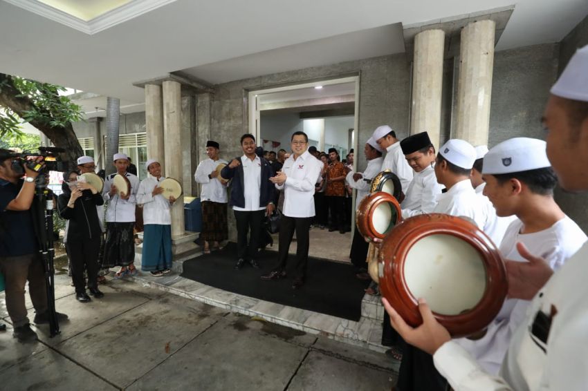 Grup Rebana Iringi Pelantikan Najmi Mumtaza Rabbany sebagai Ketua Harian DPW Partai Perindo Jakarta