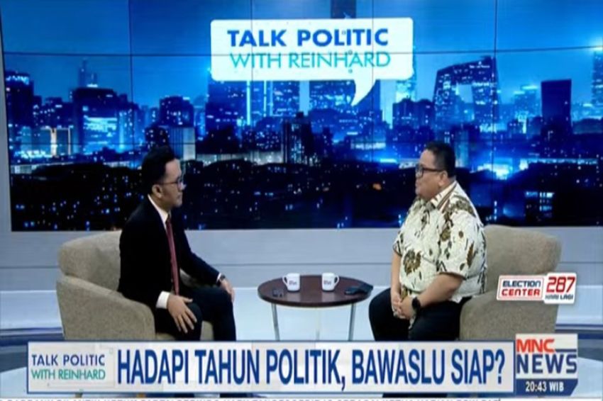 Talk Politic with Reinhard, Ketua Bawaslu: Parpol Tidak Bisa Dijatuhi Hukuman Pidana