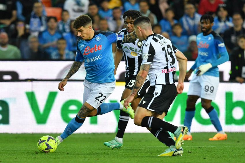 Hasil Udinese vs Napoli: Partenopei Tertinggal 0-1 di Babak Pertama, Scudetto Tertunda Lagi?