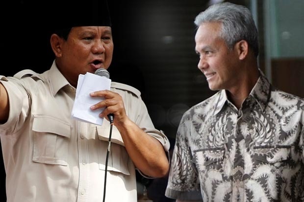 Head to Head Ganjar vs Prabowo, Begini Hasil Survei SMRC
