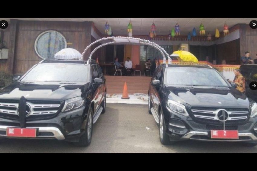 Parah! Mobil Dinas Gubernur-Wakil Gubernur dan Ketua DPRD Lampung Nunggak Pajak