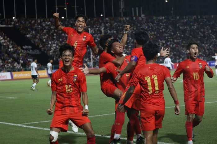 Sepak Bola SEA Games 2023: Libas Filipina, Timnas Myanmar U-22 Tembus Semifinal