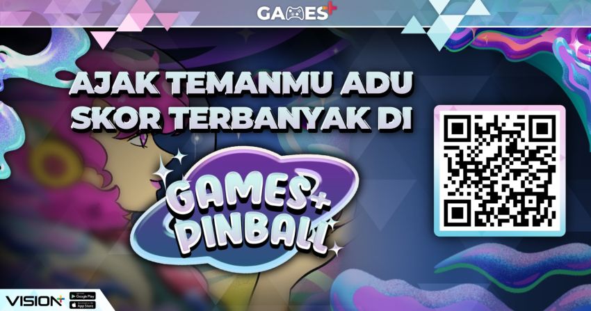 Ajak Temanmu Adu Skor Terbanyak di Game Games+ Pin Ball!