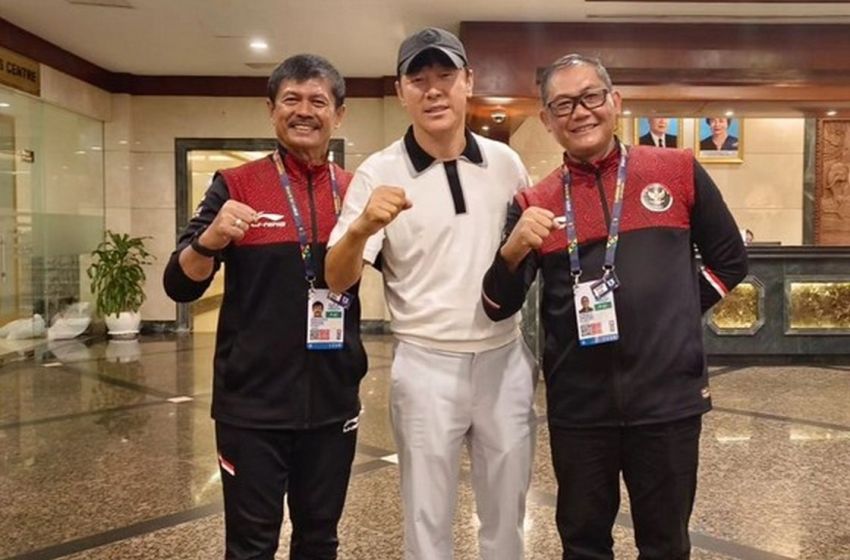 Shin Tae-yong Sanjung Indra Sjafri usai Loloskan Timnas Indonesia U-22 ke Final
