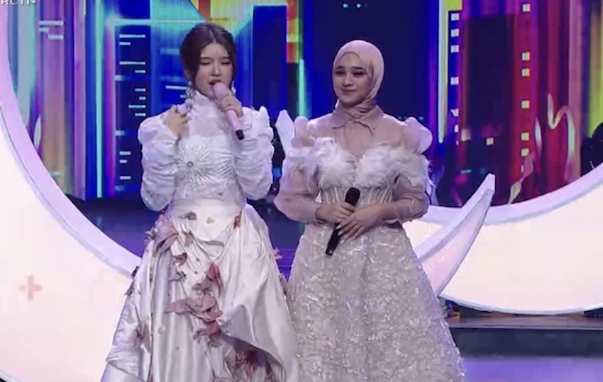Nabilah Sukses Duet Bareng Tiara Andini di Grand Final Indonesian Idol XII, Rossa: Kalian Berdua Indah