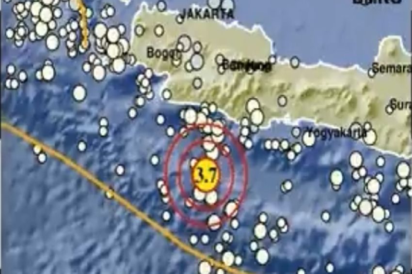 Senin Legi, Gempa Bumi Dangkal Guncang Tasikmalaya