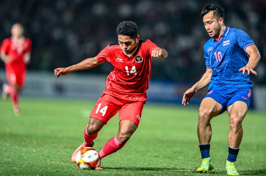 Thailand Balas Gol Timnas Indonesia U-22, Skor 2-1 di Menit ke-65