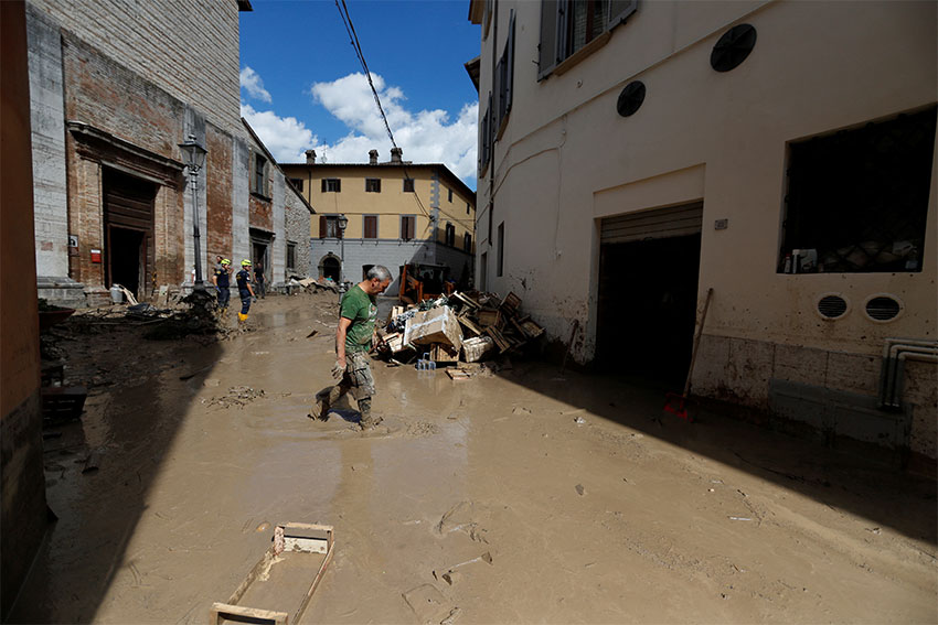 Banjir Landa Italia Utara, 8 Tewas dan Ribuan Dievakuasi