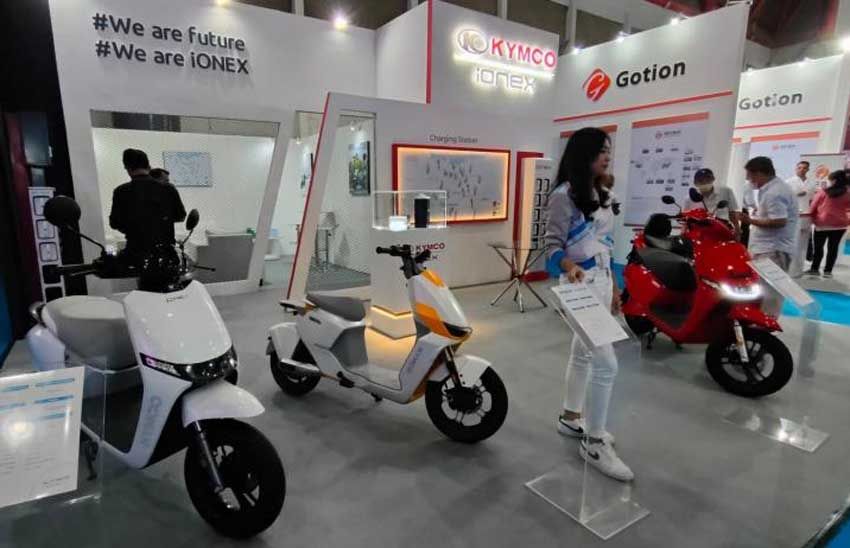 Ramaikan Pasar Nasional, Kymco Hadirkan 4 Motor Listrik Futuristik